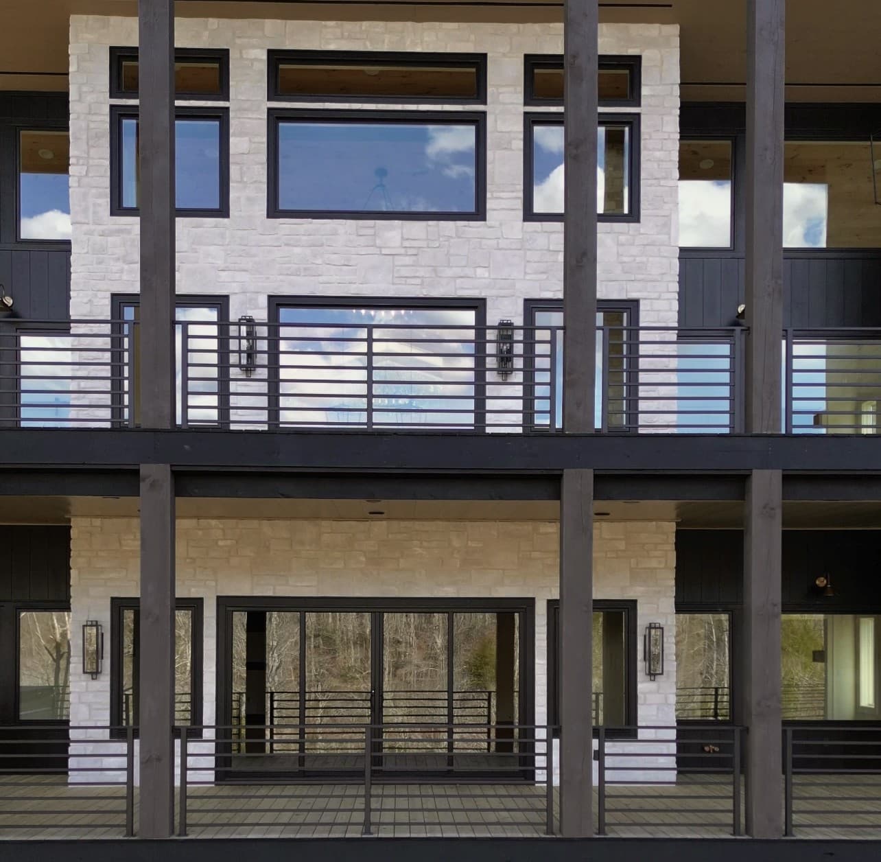 Window and insulated glass detail—sash, glazing line, and exterior trim context.