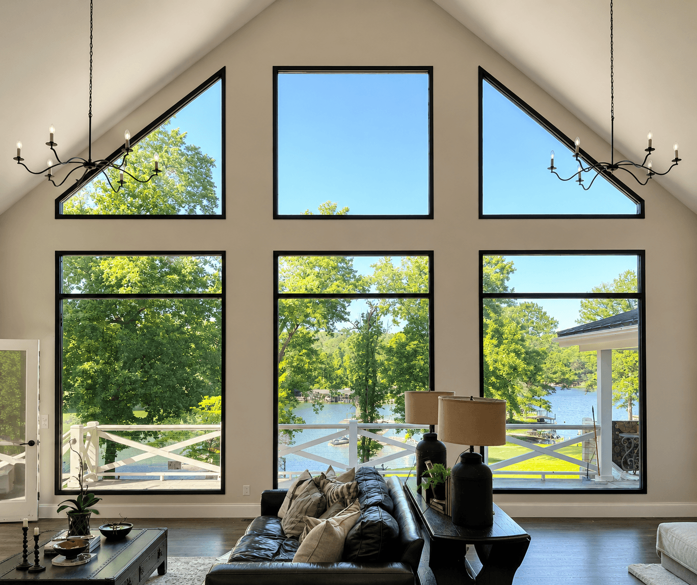 Double pane insulated glass measurement and replacement in a window opening.